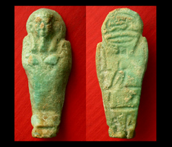 Ancient Egypt, Ushabti, Late Dynastic Period, c. 664-535 BC.